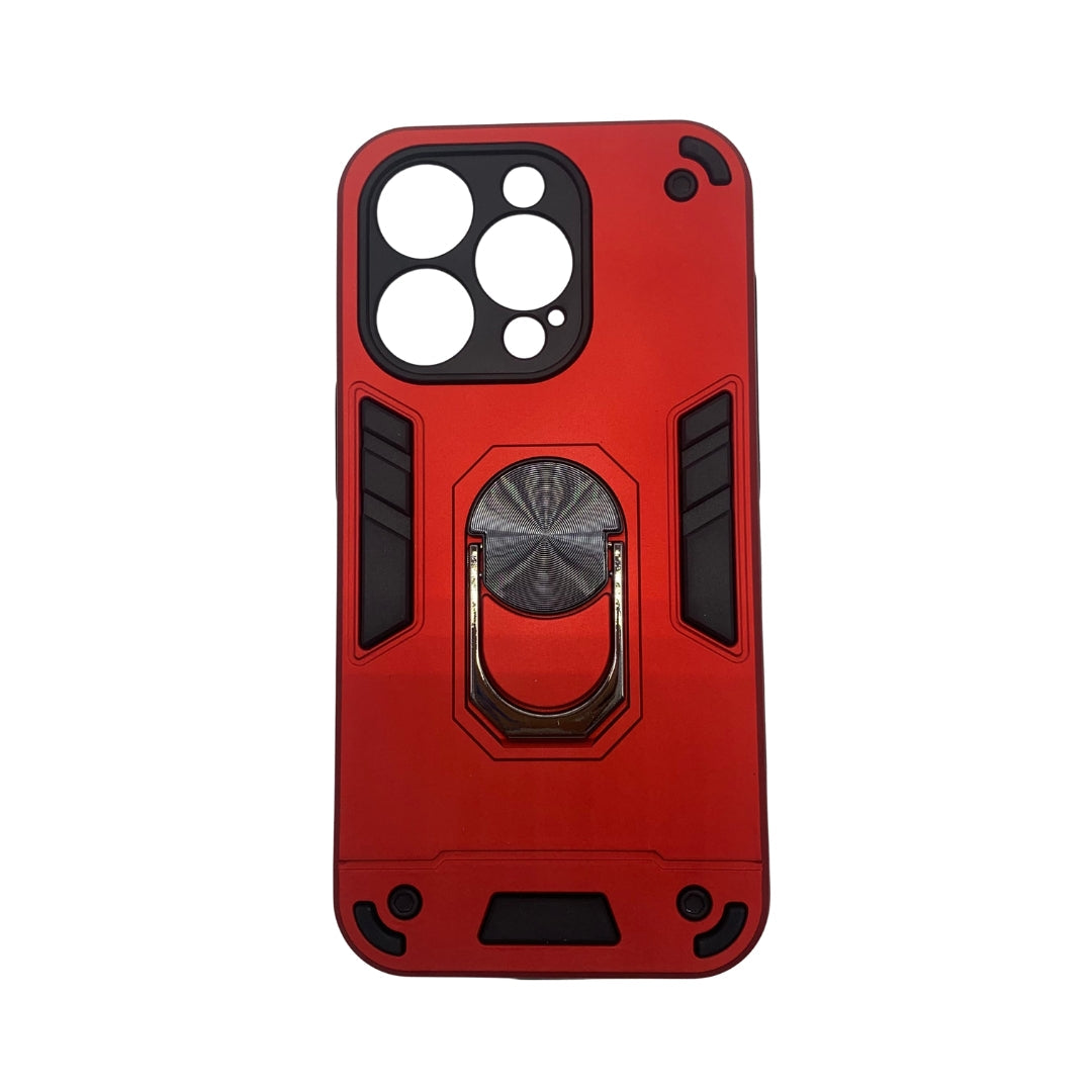 iPhone 14 Pro Hard PC Case with ring holder Shockproof Slim back Cover