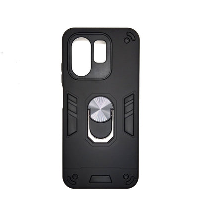 infinix Hot 50i Hard PC Case with ring holder Shockproof Slim back Cover