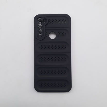 Redmi Note 8 Strong TPU Material Anti-fall Flexible Protective Case Heat Dissipation Brushed Texture Shockproof Cover