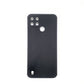 Realme C21Y Carbon Fiber texture Hard Rubber armour back cover shock-porof case
