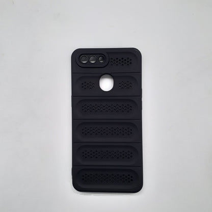 OPPO A3s Phone Case Heat Dissipation Design Strong TPU Material Full Protection Shockproof Lightweight Slim Cover