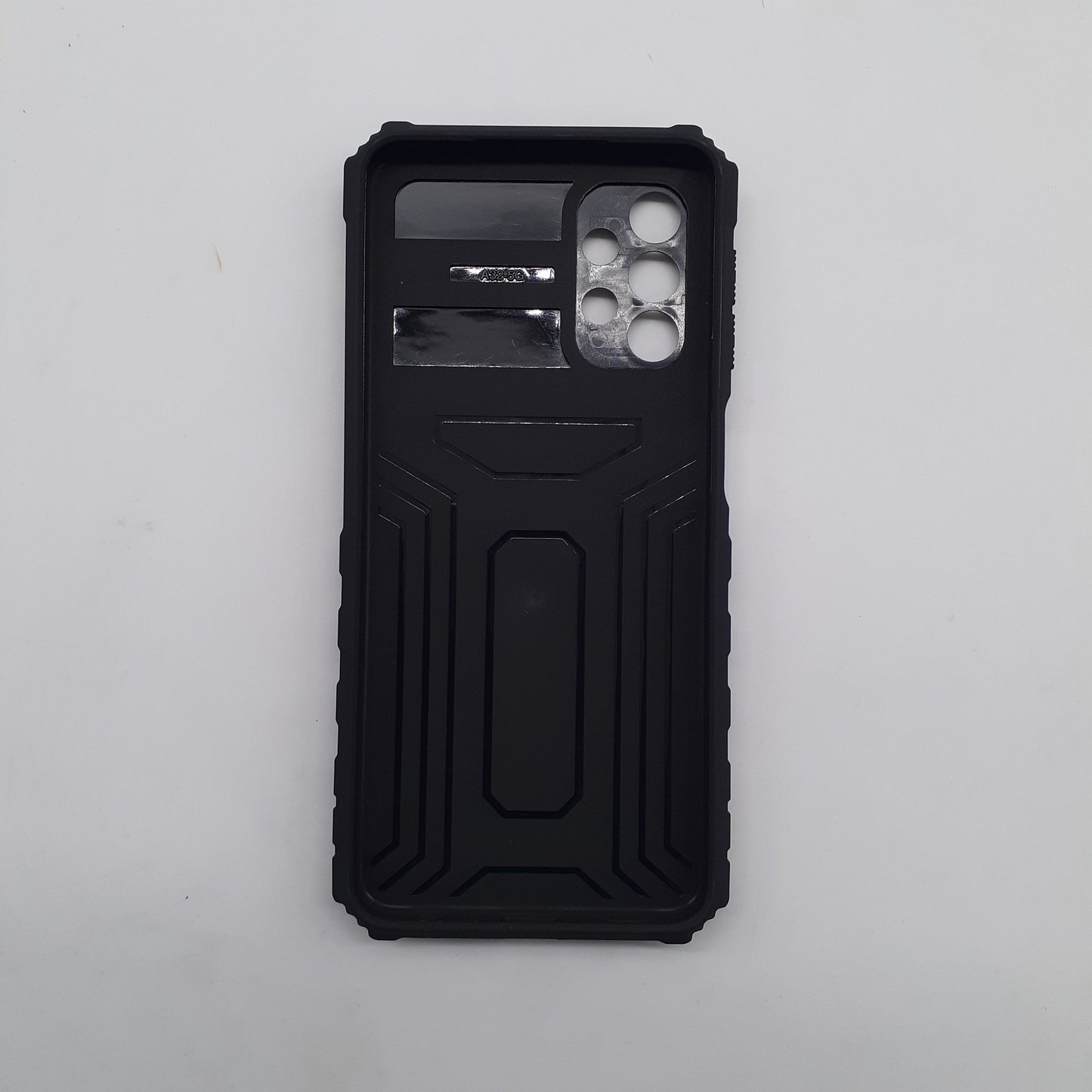 Samsung A32 5G Heavy Duty Shockproof Case with Slide Camera Cover and Integrated Kickstand for Hands-Free Viewing