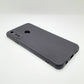 Samsung A20s Carbon Fiber texture Hard Rubber armour back cover shock-porof case