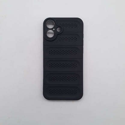 iPhone 16 Plus Heat Dissipation Strong TPU Material Phone Case Shockproof Rugged Non-Slip