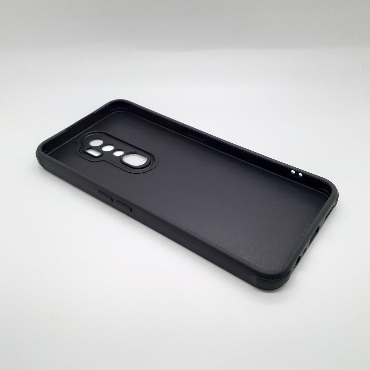 OPPO A5 2020 Carbon Fiber texture Hard Rubber armour back cover shock-porof case