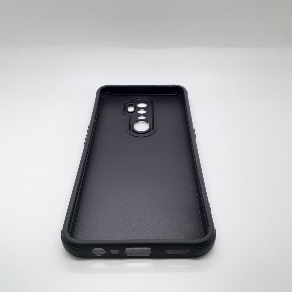 OPPO A5 2020 Carbon Fiber texture Hard Rubber armour back cover shock-porof case