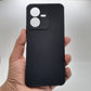 Vivo Y22 Carbon Fiber texture Hard Rubber armour back cover shock-porof case