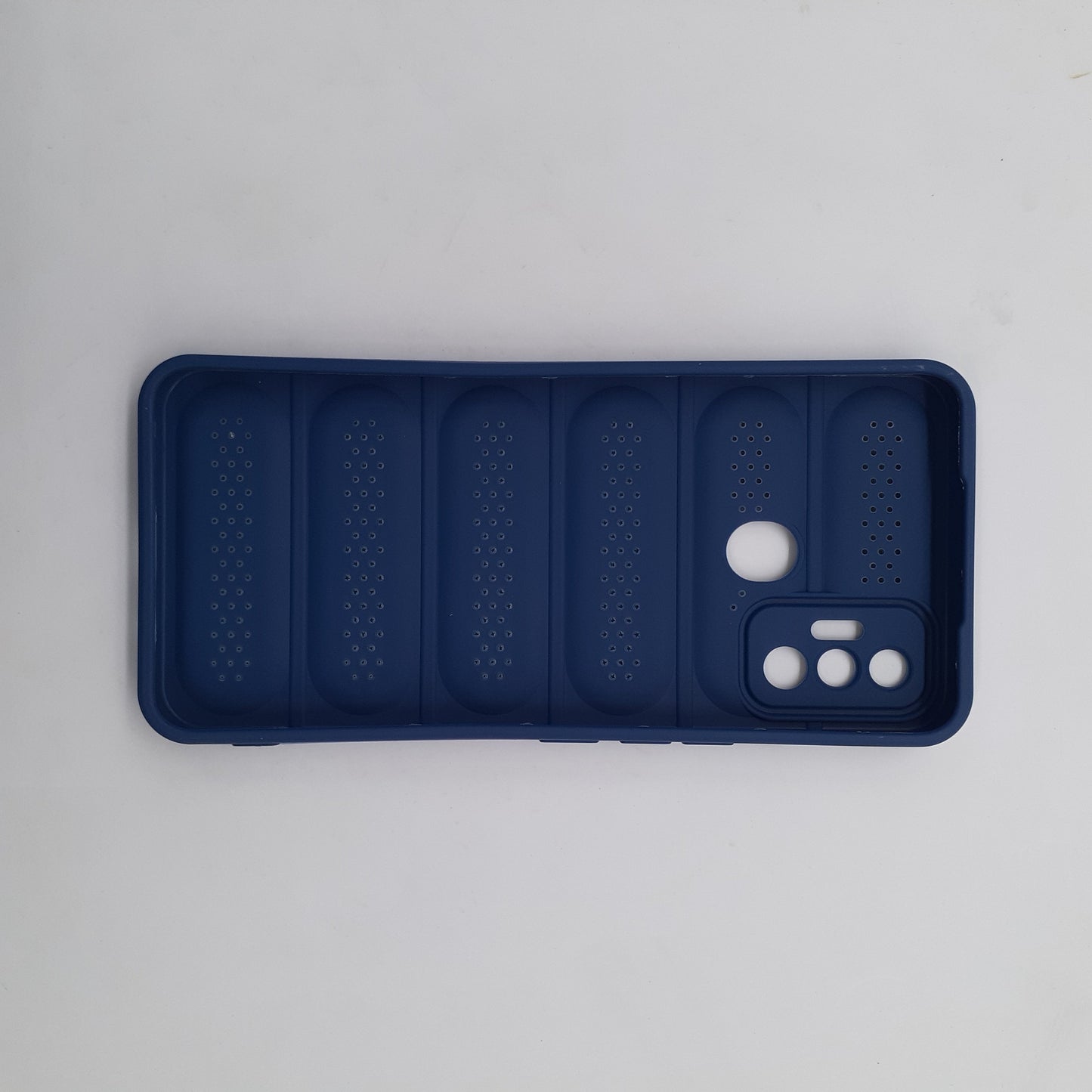 Tecno Spark 7 Heat Dissipation Design Strong TPU Material Phone Case Protective Cover Black