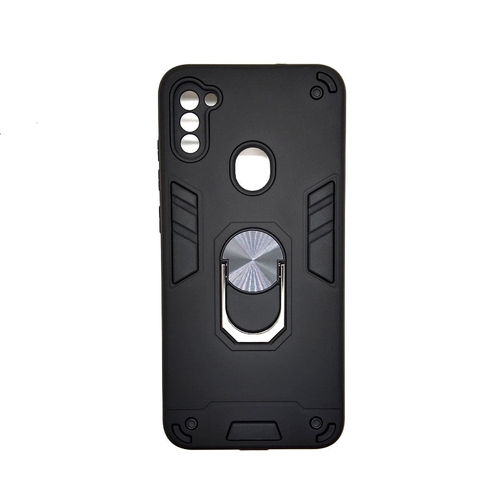 Samsung A11 Hard PC Case with ring holder Shockproof Slim back Cover