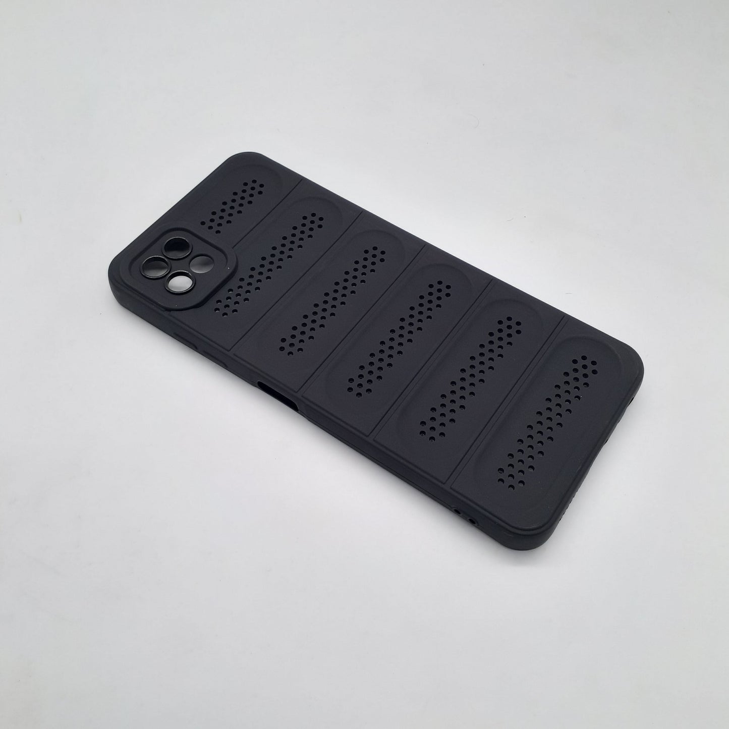 Samsung A22 5G Phone Case Heat Dissipation Design Strong TPU Material Full Protection Shockproof Cover Black
