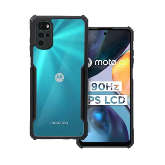 Motorola G22 case Matte Black Back Cover Soft Silicone TPU Bumper case