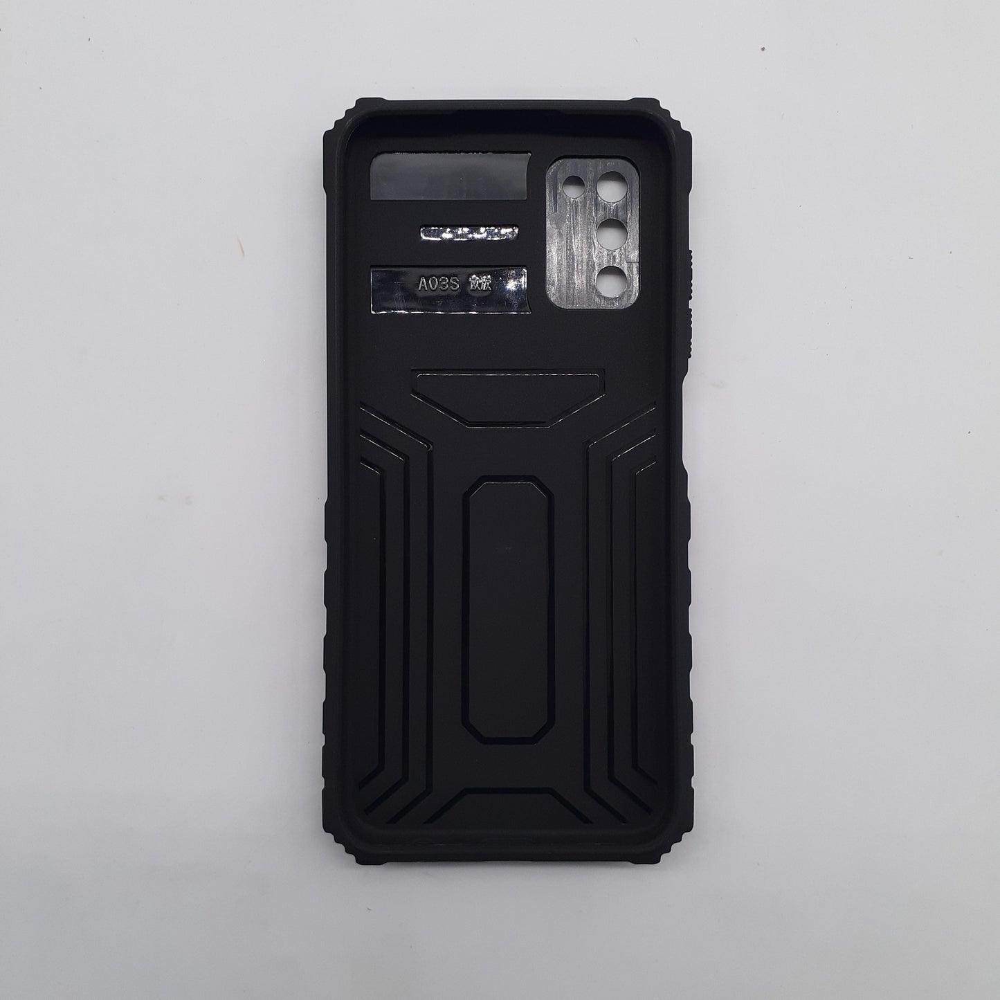 Samsung A03s Heavy Duty Shockproof Case with Sliding Camera Cover and Integrated Kickstand/Built-in Stand