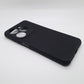 infinix Smart 8 Carbon Fiber texture Hard Rubber armour back cover shock-porof case