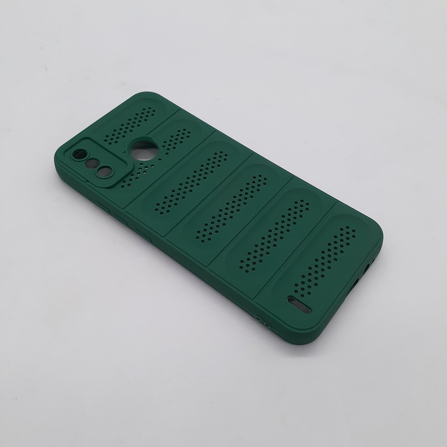 Tecno Spark 6 Go Phone Case Heat Disspation Design Strong TPU Meterial Shockproof Protective Cover