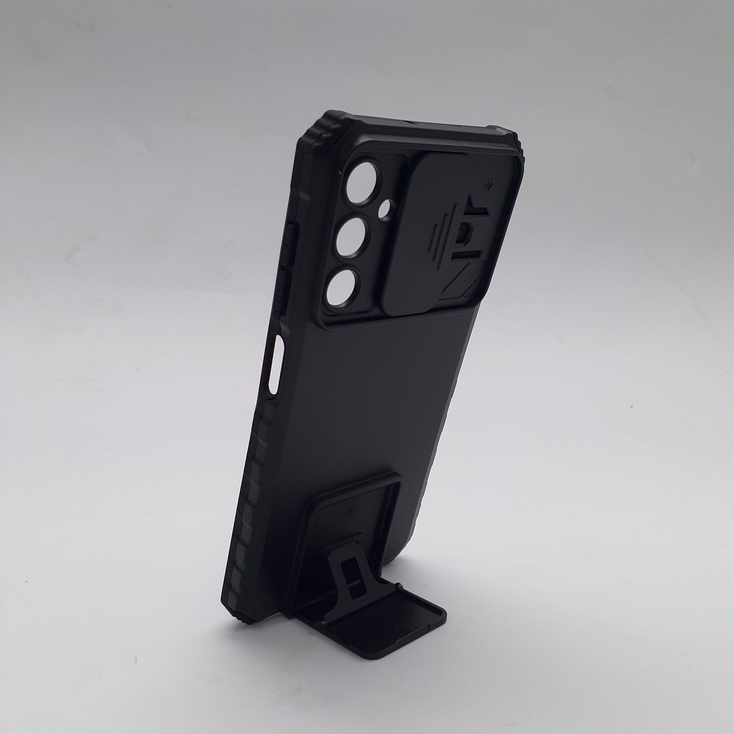 Samsung A25 5G Case, Full-Body Rugged Shockproof Cover with Slide Camera Protection and Built-in Kickstand for Hands-Free Viewing