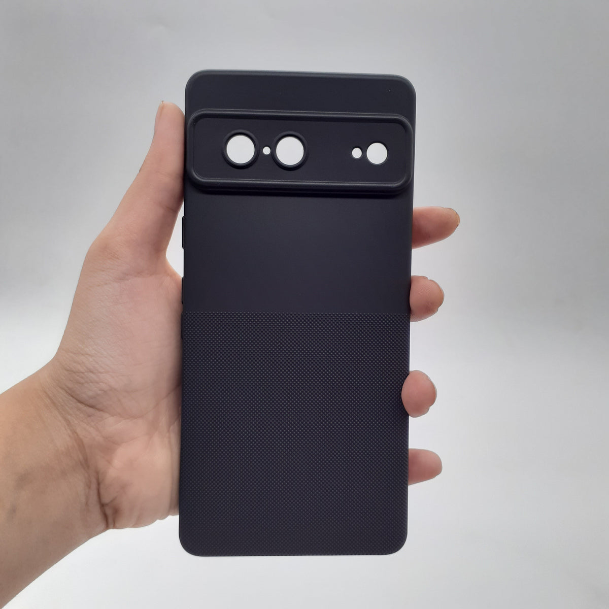 Google Pixel 7 Premium Soft Silicone Case – Slim Shockproof TPU Back Cover with Raised Camera & Screen Guard