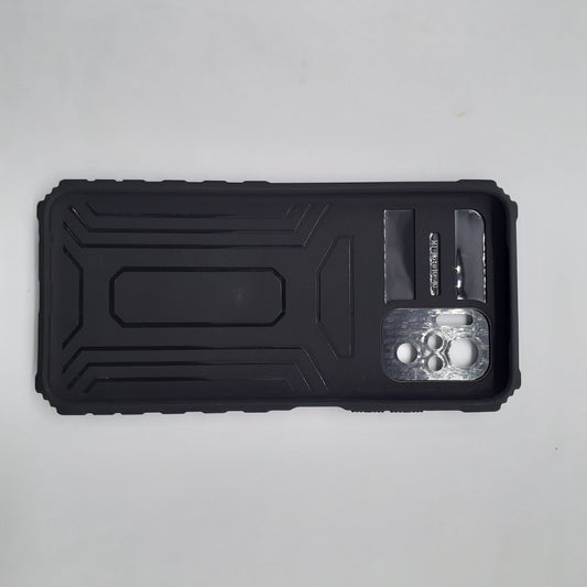 Redmi Note 10 Case with Camera Slide Cover and Built-in Kickstand, Heavy Duty Shockproof Protective Cover for Enhanced Privacy and Hands-Free Viewing