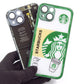 iPhone 14 pack of 2 Glass Back Covers Stabucks and Circuit Design