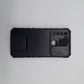 Redmi Note 8 Shockproof Armor Phone Case with Slide Camera Lens Protector Cover and Magnetic Ring Kickstand Built-in Holder Stand