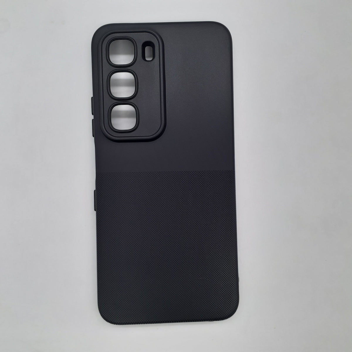 Infinix Hot 60 Shockproof Silicone Protective Case – Slim TPU Back Cover with Raised Camera and Anti-Slip Grip