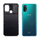 infinix Hot 9 Play Protective Case with Camera Slide Cover and Integrated Kickstand/Built-in Stand for Maximum Security and Hands-Free Viewing