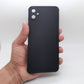 Samsung A05 Carbon Fiber texture Hard Rubber armour back cover shock-porof case