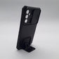 Samsung A34 Phone Case with Camera Lens Slide Cover and Built-in Kickstand, Heavy Duty Shockproof Protective Cover