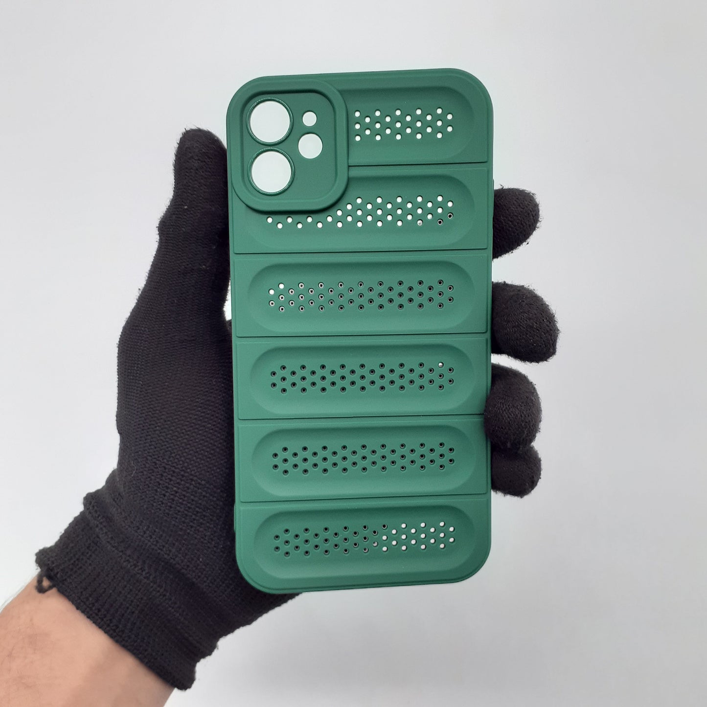 iPhone 11 Heat Dissipation Design Strong TPU Material Shockproof Breathable Mesh Protective Phone Case Cover