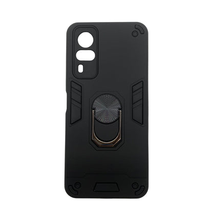 Vivo Y53s Hard PC Case with ring holder Shockproof Slim back Cover