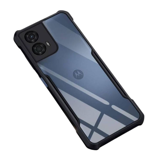 Motorola G24 case Matte Black Back Cover Soft Silicone TPU Bumper case