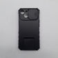 iPhone 14 Case with Camera Slide Cover, Built-in Stand, Military Grade Shockproof Drop Protection, Heavy Duty Rugged Protective Cover