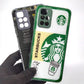 Redmi Note 11 pack of 2 Glass Back Covers Stabucks and Circuit Design