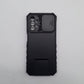 Samsung A32 5G Heavy Duty Shockproof Case with Slide Camera Cover and Integrated Kickstand for Hands-Free Viewing