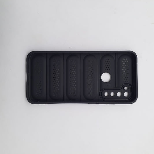 Redmi Note 8 Strong TPU Material Anti-fall Flexible Protective Case Heat Dissipation Brushed Texture Shockproof Cover