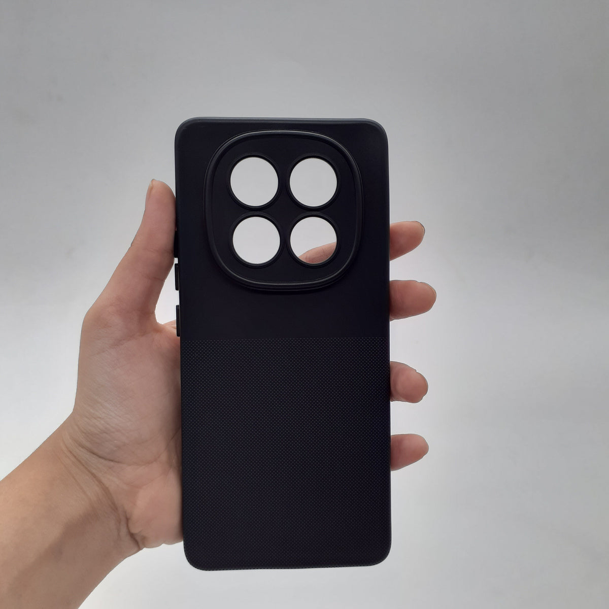 Redmi Note 14 Pro Slim Silicone Shockproof Case – Soft TPU Protective Back Cover with Raised Screen & Camera Guard