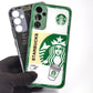 Samsung A34 pack of 2 Glass Back Covers Stabucks and Circuit Design