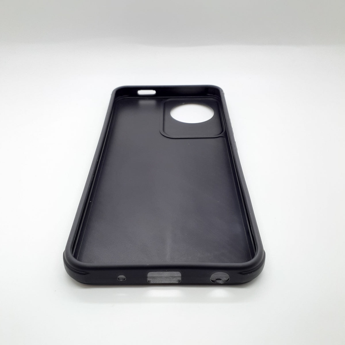 Vivo Y02 Carbon Fiber texture Hard Rubber armour back cover shock-porof case