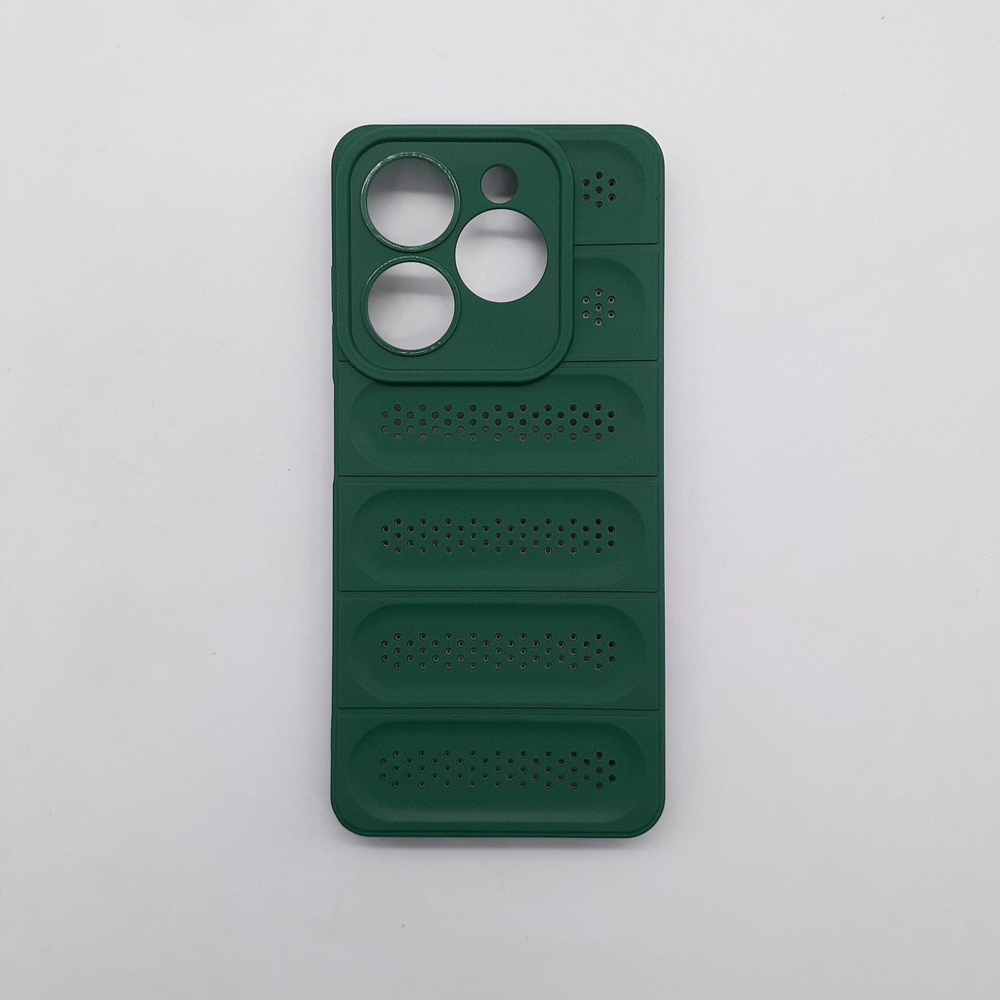 Tecno Spark Go 2024 Strong TPU Case Heat Dissipation Design Full Body Protective Shockproof Cover