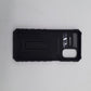 Motorola Moto G22 Case, Heavy Duty Shockproof Cover with Sliding Camera Lens Protector and Integrated Kickstand for Hands-Free Viewing