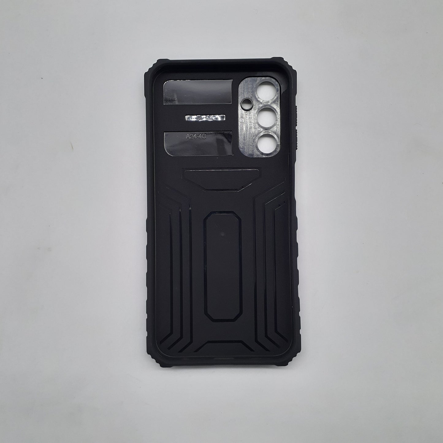 Samsung A24 4G Protective Case with Camera Slide Cover, Integrated Kickstand, and Military-Grade Drop Protection