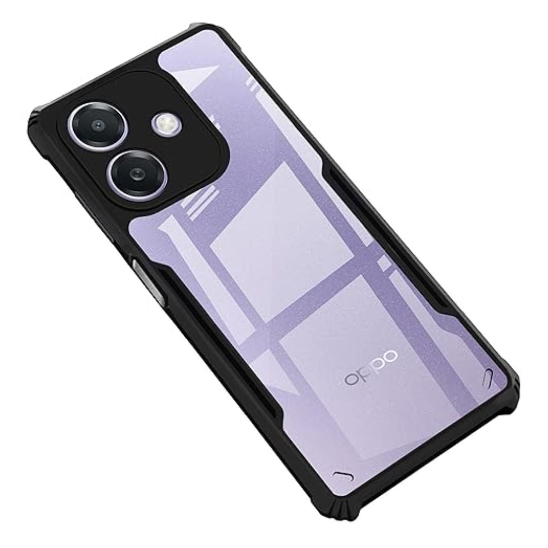 OPPO A3 case Matte Black Back Cover Soft Silicone TPU Bumper case