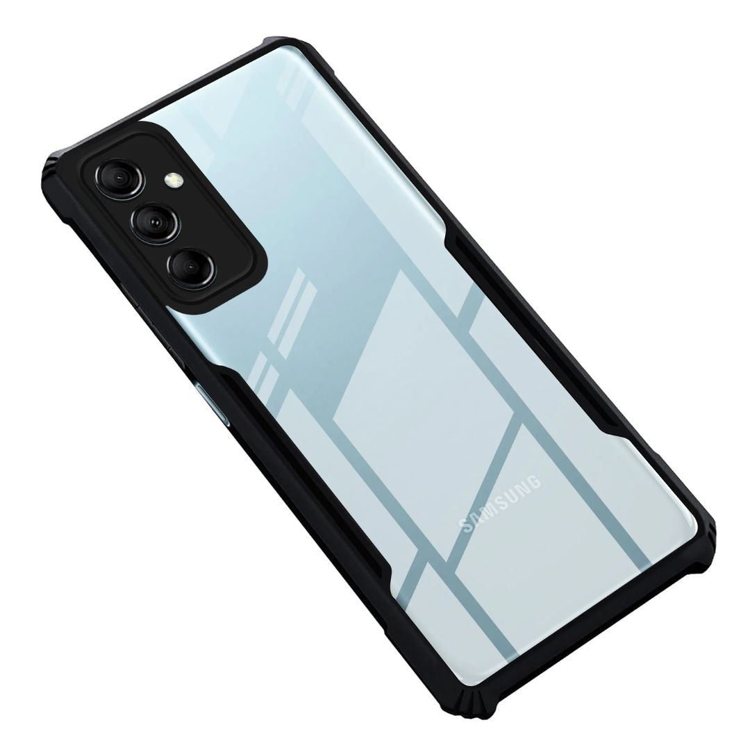 Samsung M14 case Matte Black Back Cover Soft Silicone TPU Bumper case