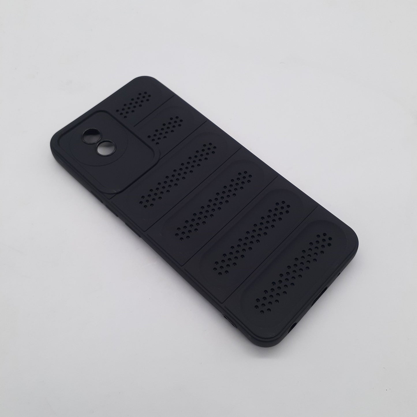 Vivo Y02 Heat Dissipation Design Strong TPU Material Slim Phone Case Carbon Fiber Brushed Anti-scratch TPU Back Cover