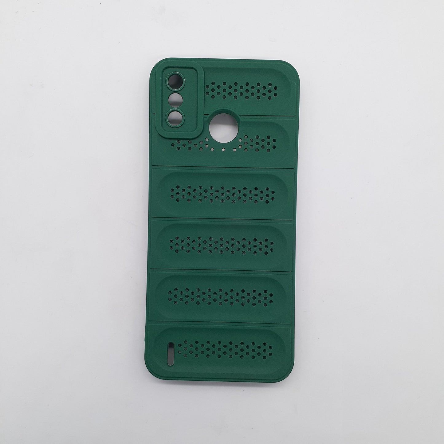 Tecno Spark 6 Go Phone Case Heat Disspation Design Strong TPU Meterial Shockproof Protective Cover