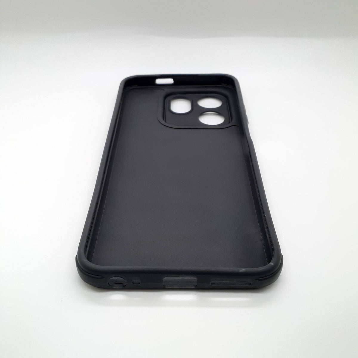 infinix Smart 9 Carbon Fiber texture Hard Rubber armour back cover shock-porof case