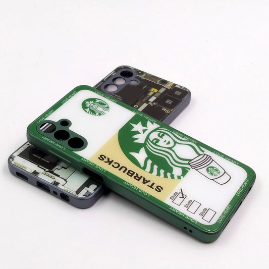 Samsung A04s pack of 2 Glass Back Covers Stabucks and Circuit Design