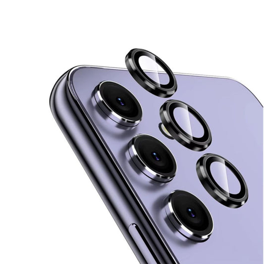 Samsung Galaxy A25 5G Camera Lens Protector: Durable Metal Ring and Tempered Glass Screen Guard for Ultimate Scratch and Shock Resistance