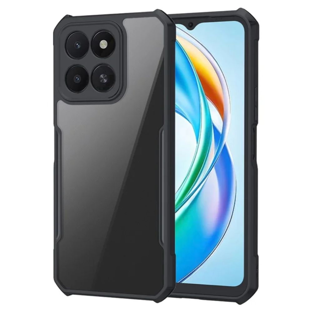 HONOR X5b iPAKY Shockproof Edge Reinforced TPU Case with Anti-Slip Frosted Grip and Transparent Hybrid Protection Cover