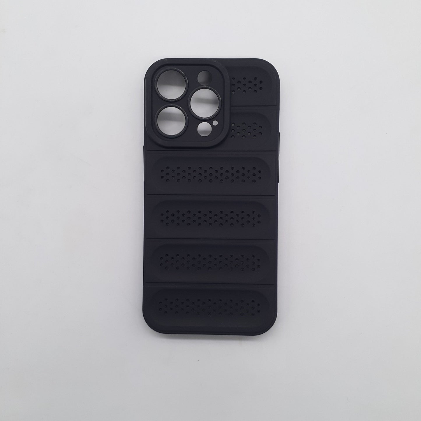 iPhone 14 Pro Heat Dissipation Phone Case Strong TPU Material Ultra Slim Breathable Hollow Design Shockproof Cover