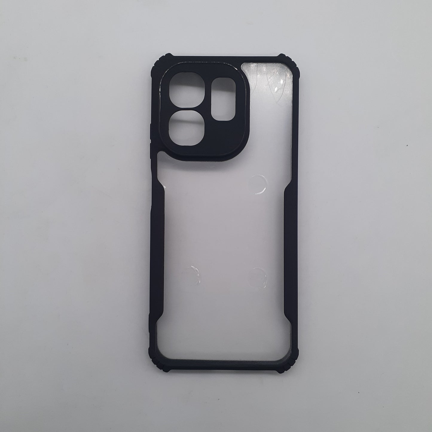 infinix Hot 50i iPAKY Rugged Anti-Drop Case with Shock-Proof Edges and Anti-Slip Hand Grip Soft TPU Back Cover Protection
